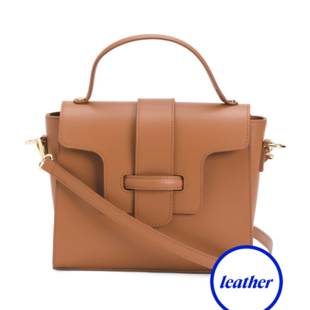 NWOT Italian leather handbag